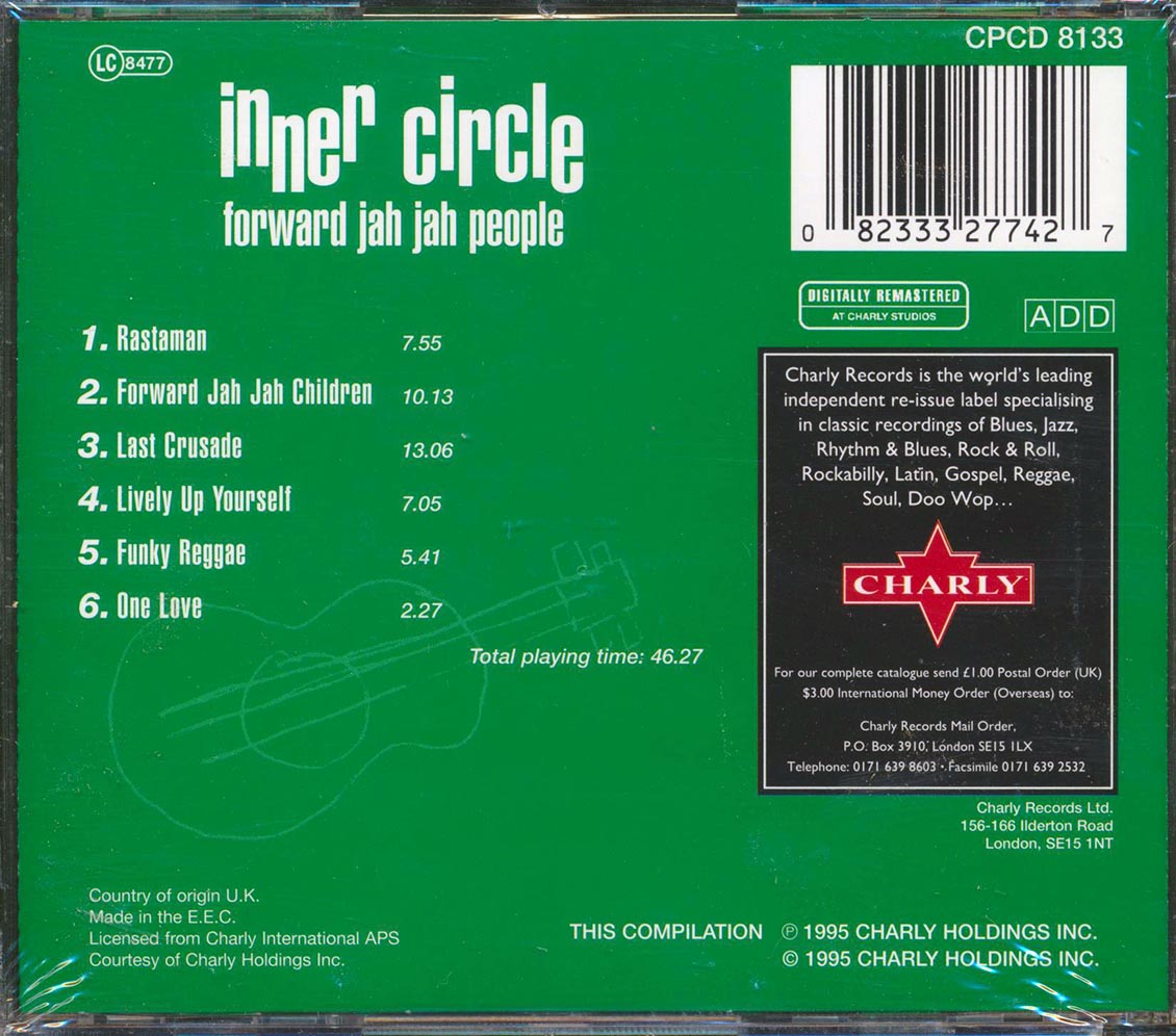 Inner Circle - Forward Jah Jah People [New CD]