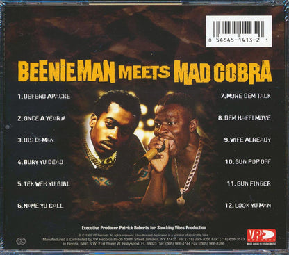 Beenie Man, Mad Cobra - Beenie Man Meets Mad Cobra [New CD]