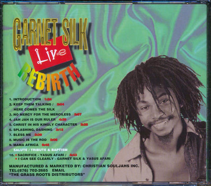 Garnett Silk - Live Rebirth [New CD]