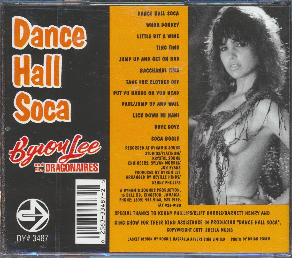 Byron Lee & The Dragonaires - Dance Hall Soca [New CD]