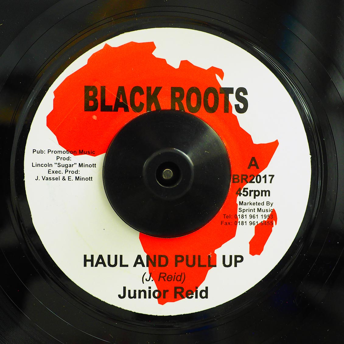 Jr. Reid - Haul & Pull Up  /  Live & Love In Unity (rhythm: "Murderer / Hot Milk") [New Vinyl 7"]