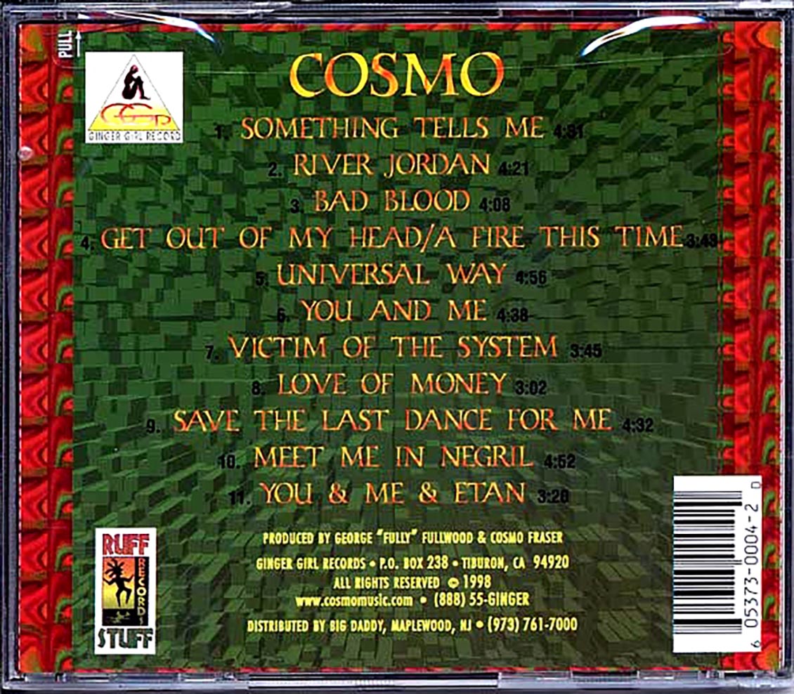 Cosmo - Fire This Time [New CD]