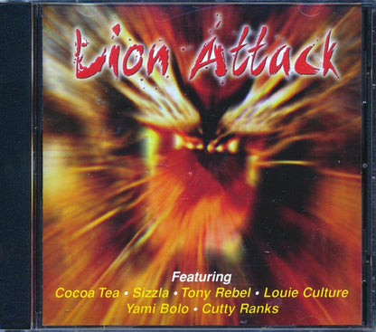 Tony Rebel, Cocoa Tea, Yami Bolo, Mikey General, Etc. - Lion Attack [New CD]