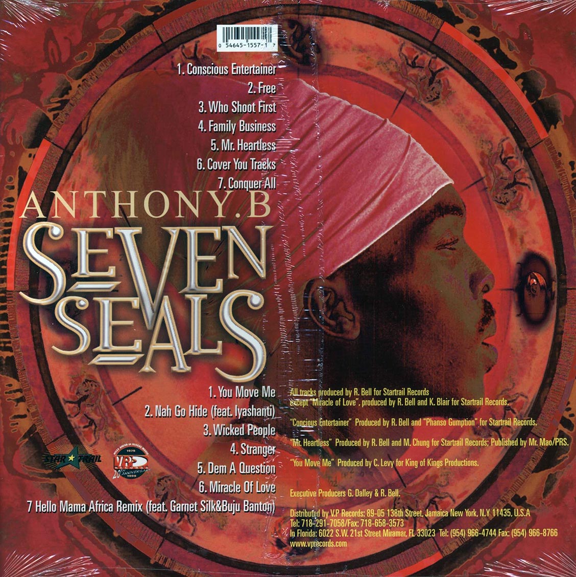 Anthony B - Seven Seals [B] [New]