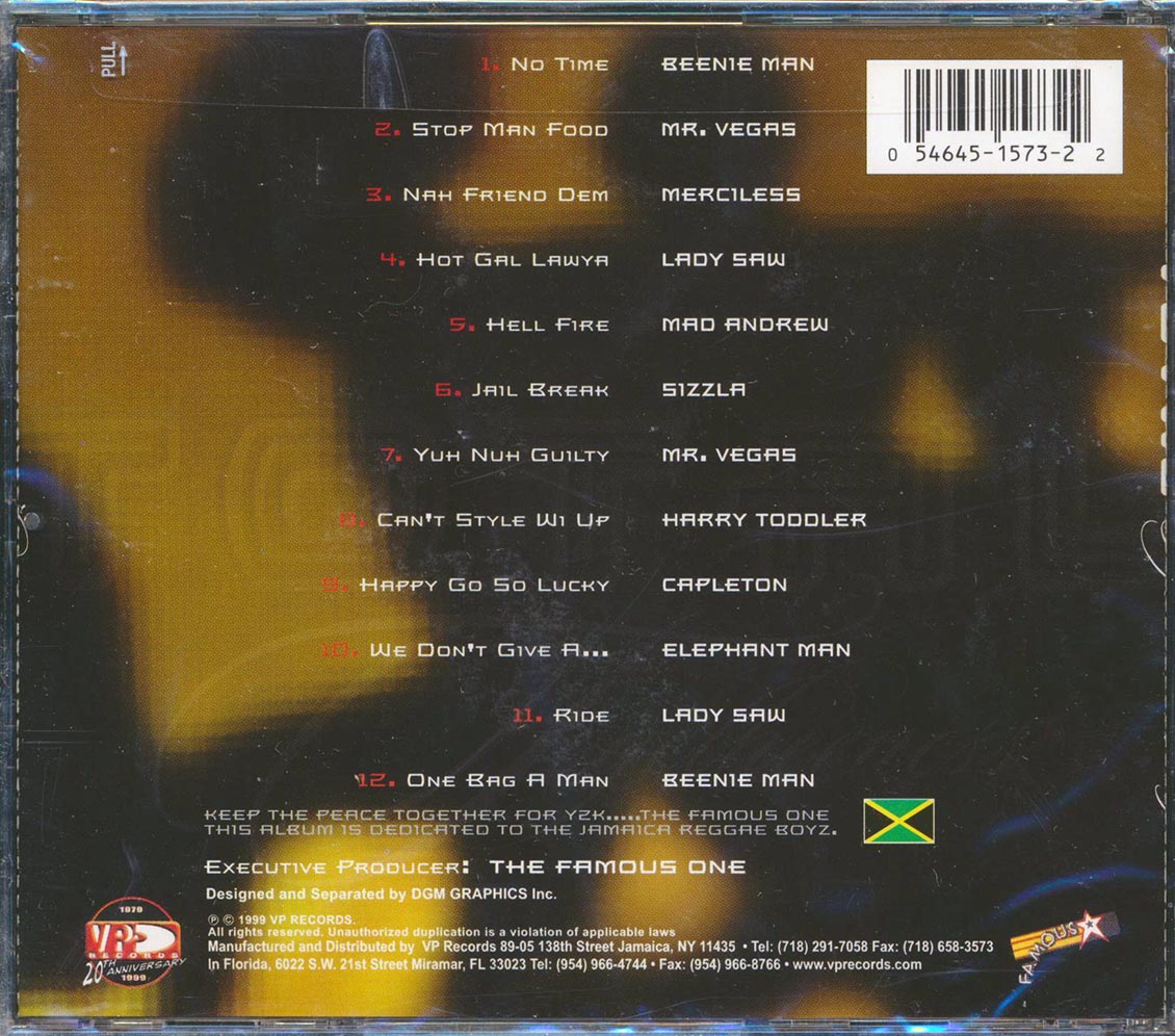 Sizzla, Capleton, Beenie Man, Etc. - Total Togetherness 9 [New CD]