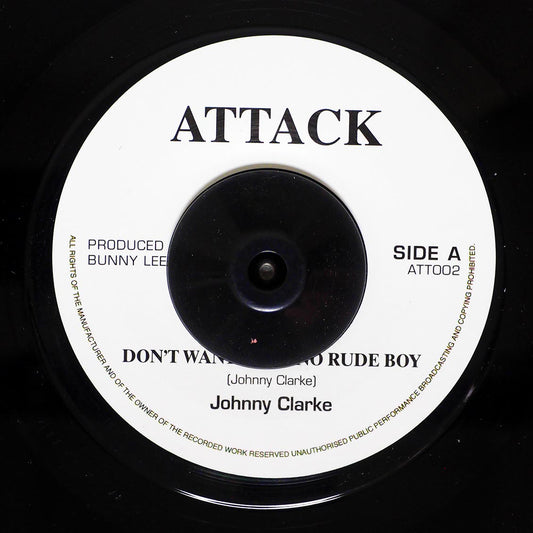 Johnny Clarke - Don't Wanna Be A Rude Boy  /  Version [New Vinyl Record 7" Single]