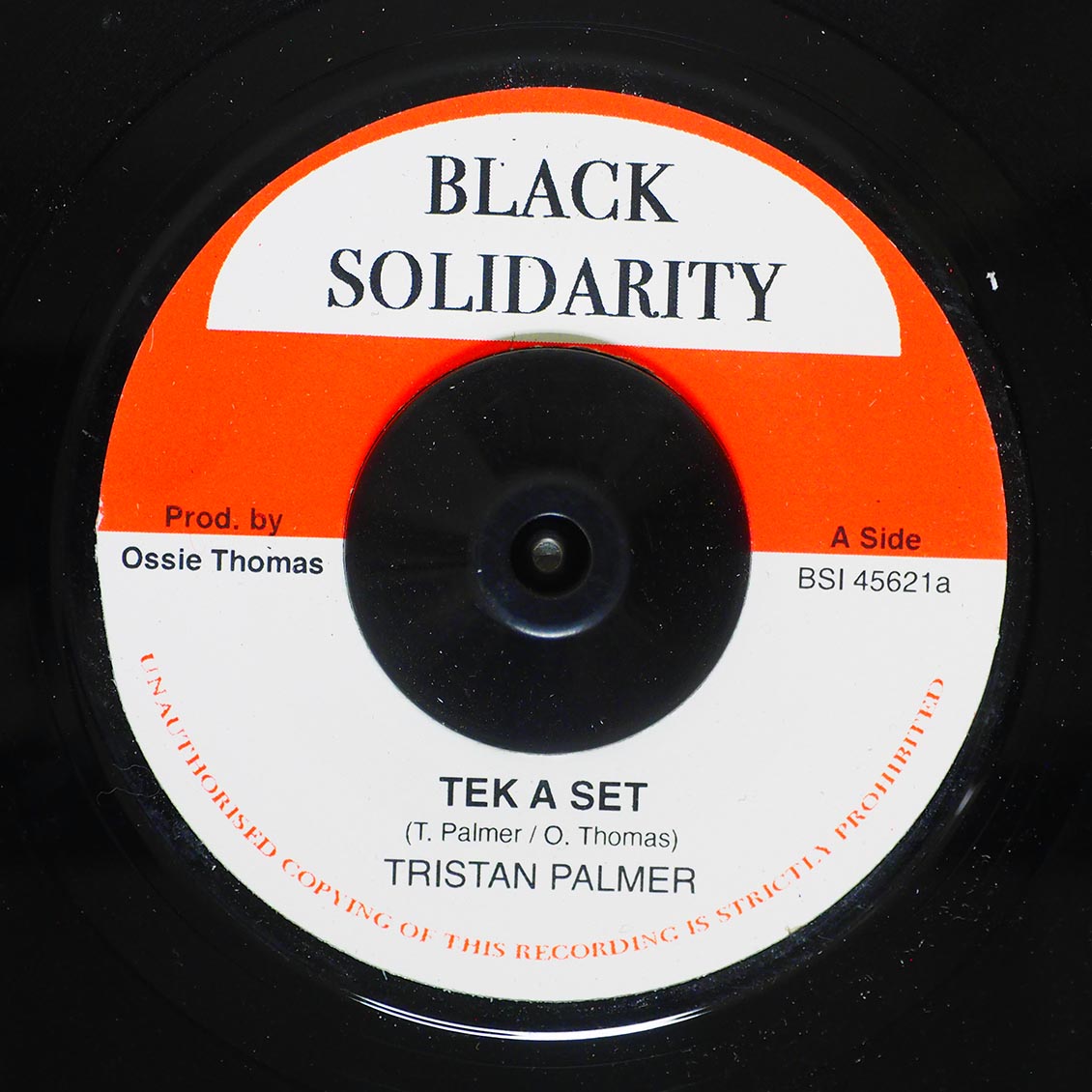 Triston Palmer - Tek A Set  /  Roots Radics - South Of The Border (rhythm: "Billy Jean AKA Chim Cherie") [New Vinyl 7"]