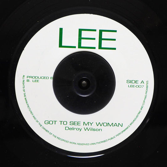 Delroy Wilson - Got To See My Woman  /  Any Heart Can Be Broken [New] [New Vinyl 7"]