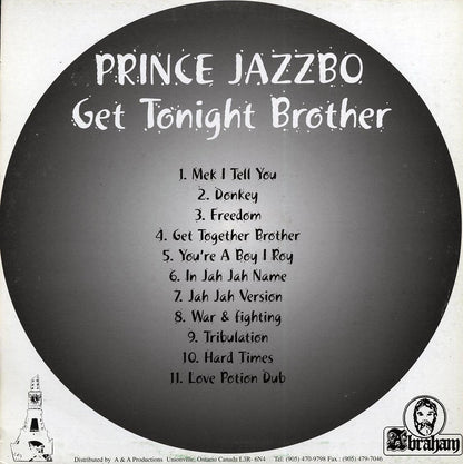 Prince Jazzbo - Get Together Brother [New Vinyl LP]