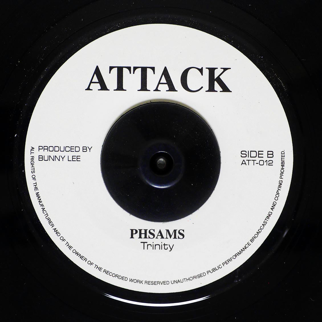 Leroy Smart - Life Is A Funny Thing  /  Trinity - Psalms (rhythm: "Satta Massagana") [New Vinyl 7"]