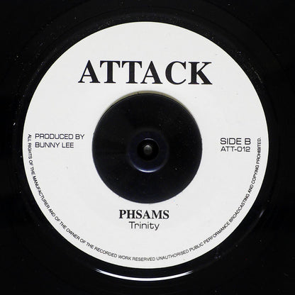 Leroy Smart - Life Is A Funny Thing  /  Trinity - Psalms (rhythm: "Satta Massagana") [New Vinyl 7"]