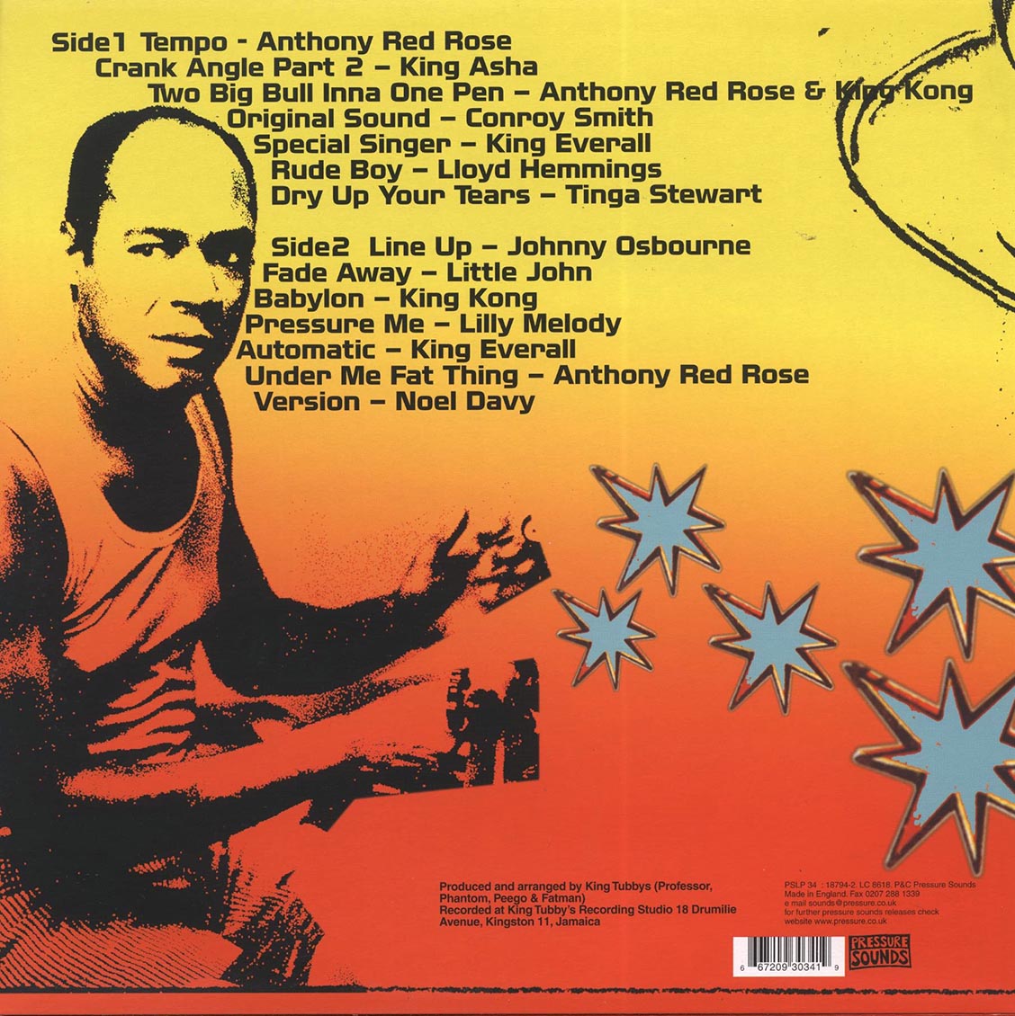 King Kong, Johnny Osbourne, Conroy Smith, King Tubby, Etc. - Firehouse Revolution: King Tubby's Productions In The Digital Era 1985-89 (FIRST PRESS) [New Vinyl LP]