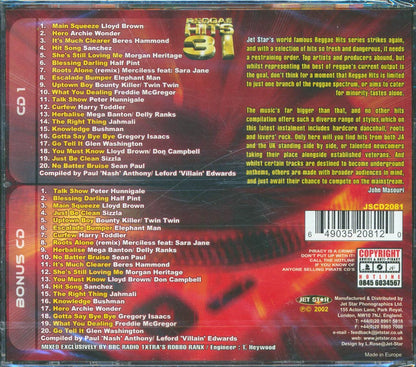 Half Pint, Bushman, Beres Hammond, Etc. - Reggae Hits Volume 31 (40 tracks) (2xCD) [New CD]
