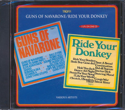 Skatalites, Lynn Taitt, The Tartans, The Federals, Etc. - Guns Of Navarone + Ride Your Donkey (2 albums on 1 CD) (27 tracks) [New CD]
