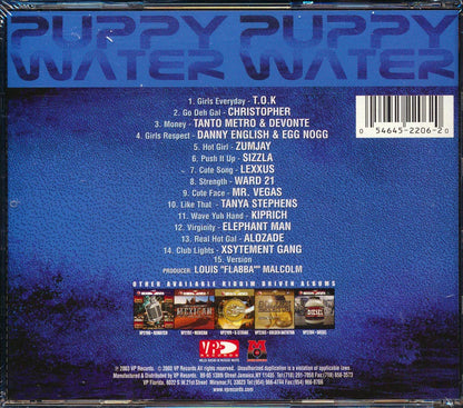 Sizzla, Tanya Stephens, TOK, Etc. - Riddim Driven: Puppy Water (rhythm: "Puppy Water") [New CD]