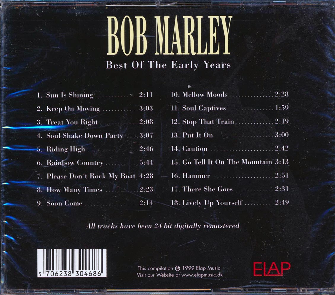 Bob Marley - Best Of The Early Years: Sun Is Shining (remastered) [New CD]