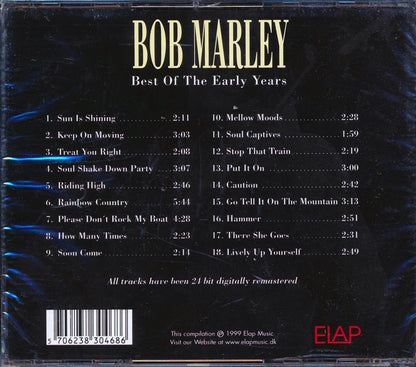 Bob Marley - Best Of The Early Years: Sun Is Shining (remastered) [New CD]