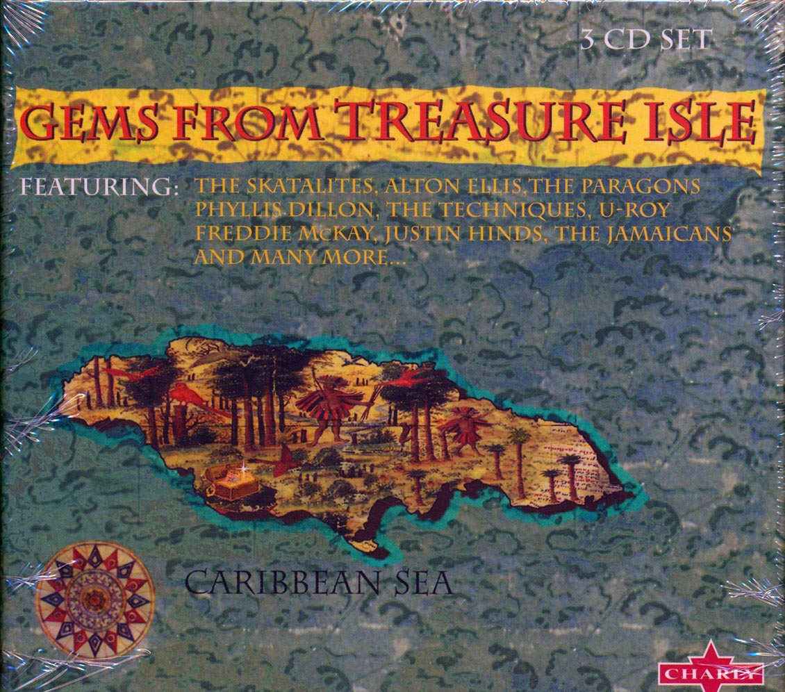Alton Ellis, The Paragons, Phyllis Dillon, The Skatalites, Etc. - Gems From Treasure Isle (54 tracks) (3xCD) (box set) [New CD]