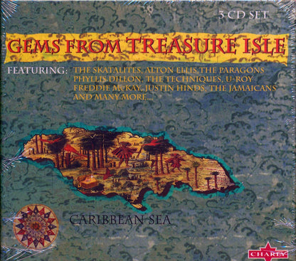 Alton Ellis, The Paragons, Phyllis Dillon, The Skatalites, Etc. - Gems From Treasure Isle (54 tracks) (3xCD) (box set) [New CD]