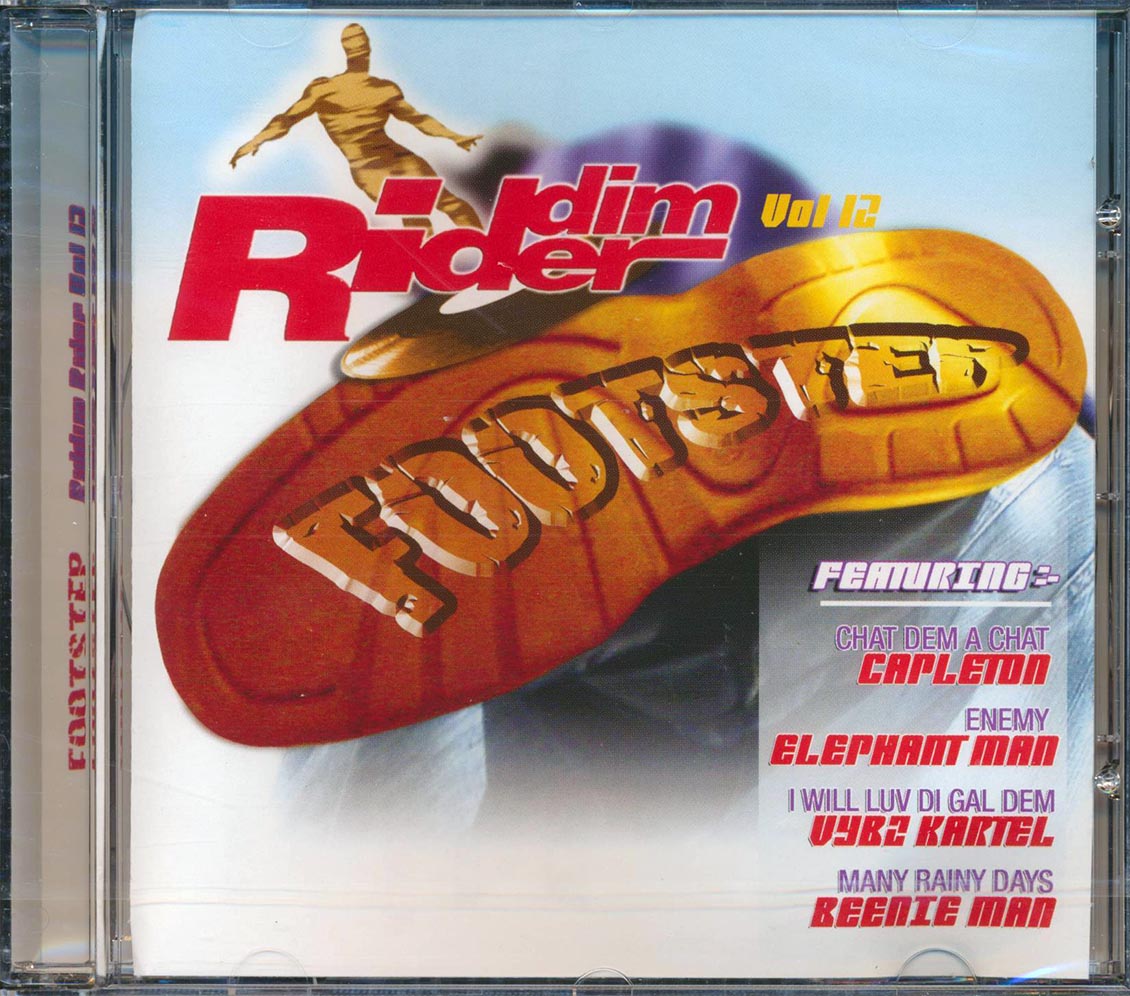 Capleton, Anthony B, Elephant Man, Lukie D, Etc. - Riddim Rider: Foot Step (rhythm: "Foot Step") (20 tracks) [New CD]
