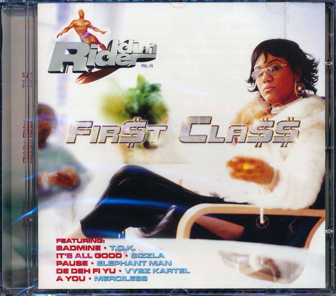 Sizzla, Anthony B, Mr. Vegas, Etc. - Riddim Rider: First Class (rhythm: "First Class") (22 tracks) [New] [New CD]