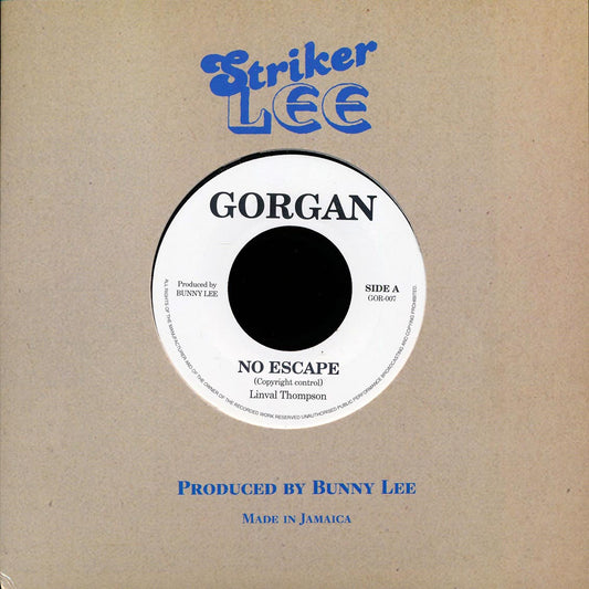 Linval Thompson - No Escape  /  Dub [New Vinyl Record 7" Single]