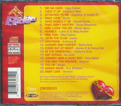 Sizzla, Chuck Fender, Tanya Stephens, Etc. - Riddim Rider: Baby Love (rhythm: "Baby Love") (20 tracks) [New CD]