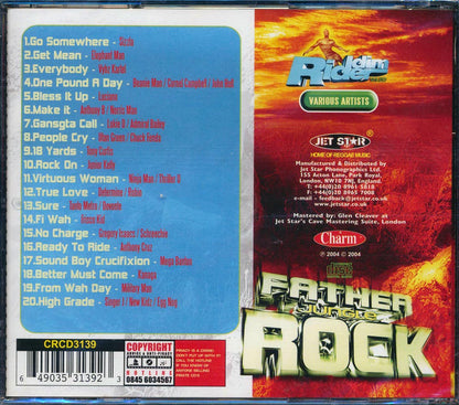 Sizzla, Luciano, Jr. Kelly, Etc. - Riddim Rider: Father Jungle Rock (Can't Satisfy Her Rhythm) (rhythm: "Father Jungle Rock/Can't Satisfy Her") (20 tracks) [New CD]