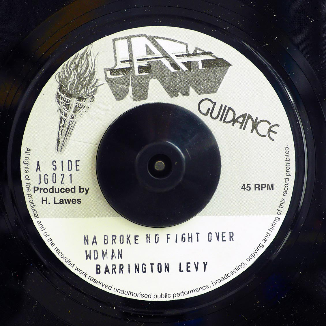 Barrington Levy - Na Broke No Fight Over Woman  /  Roots Radics - Version [New] [New Vinyl 7"]