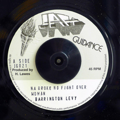 Barrington Levy - Na Broke No Fight Over Woman  /  Roots Radics - Version [New Vinyl 7"]