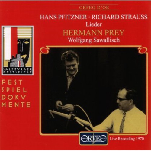 Hermann Prey / Pfitzner / Strauss,R / Sawallisch - 4 Lieder on Texts of Heinrich Heine Op 4 Music CD