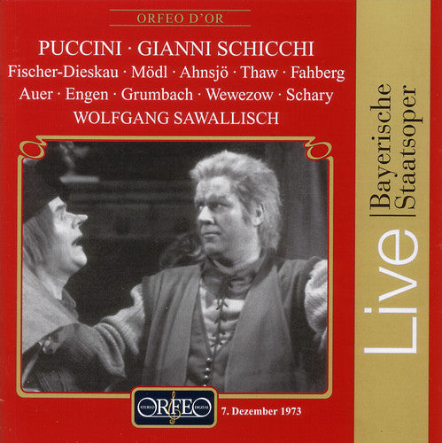 Wolfgang Sawallisch - Gianni Schicchi Music CD