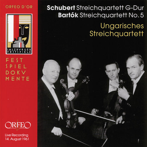 Hungarian Quartet - Live Recording: Mozarteum August 14 1961 Music CD
