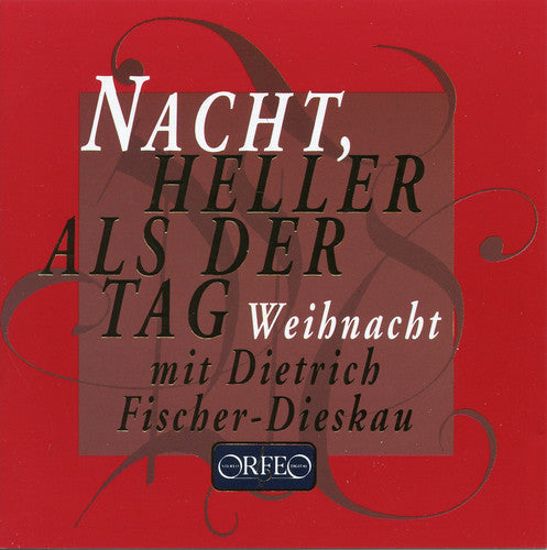 Gryphius / Milton / Fischer-Dieskau - Nacht & Heller Als Der Tag Music CD
