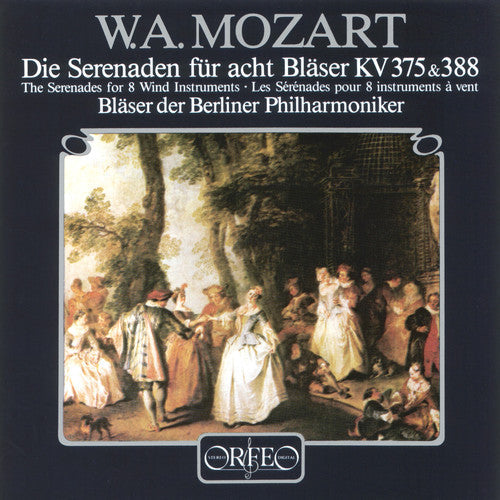 BlÃ¤ser Der Berliner Philharmoniker - Serenades for 8 Wind Instruments, K. 375; 388 Music CD