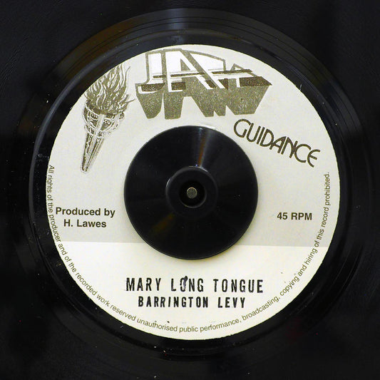 Barrington Levy - Mary Long Tongue  /  Version [New] [New Vinyl 7"]