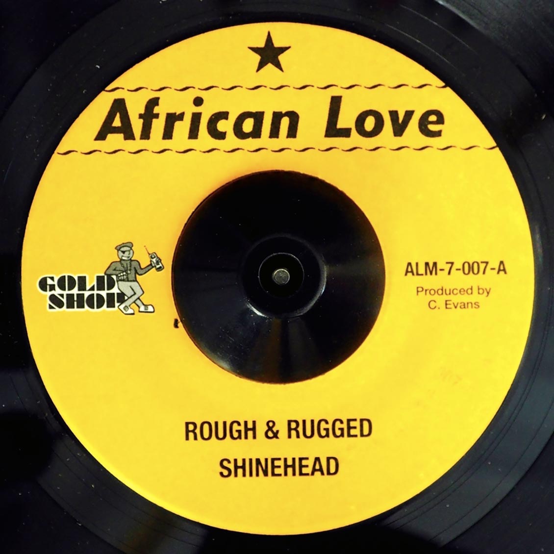 Shinehead - Rough & Rugged  /  Version (rhythm: "Diseases AKA Golden Hen") [New] [New Vinyl 7"]