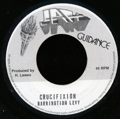 Barrington Levy - Crucifixion  /  Version (rhythm: "Barrington Levy - River Jordan") [New Vinyl 7"]