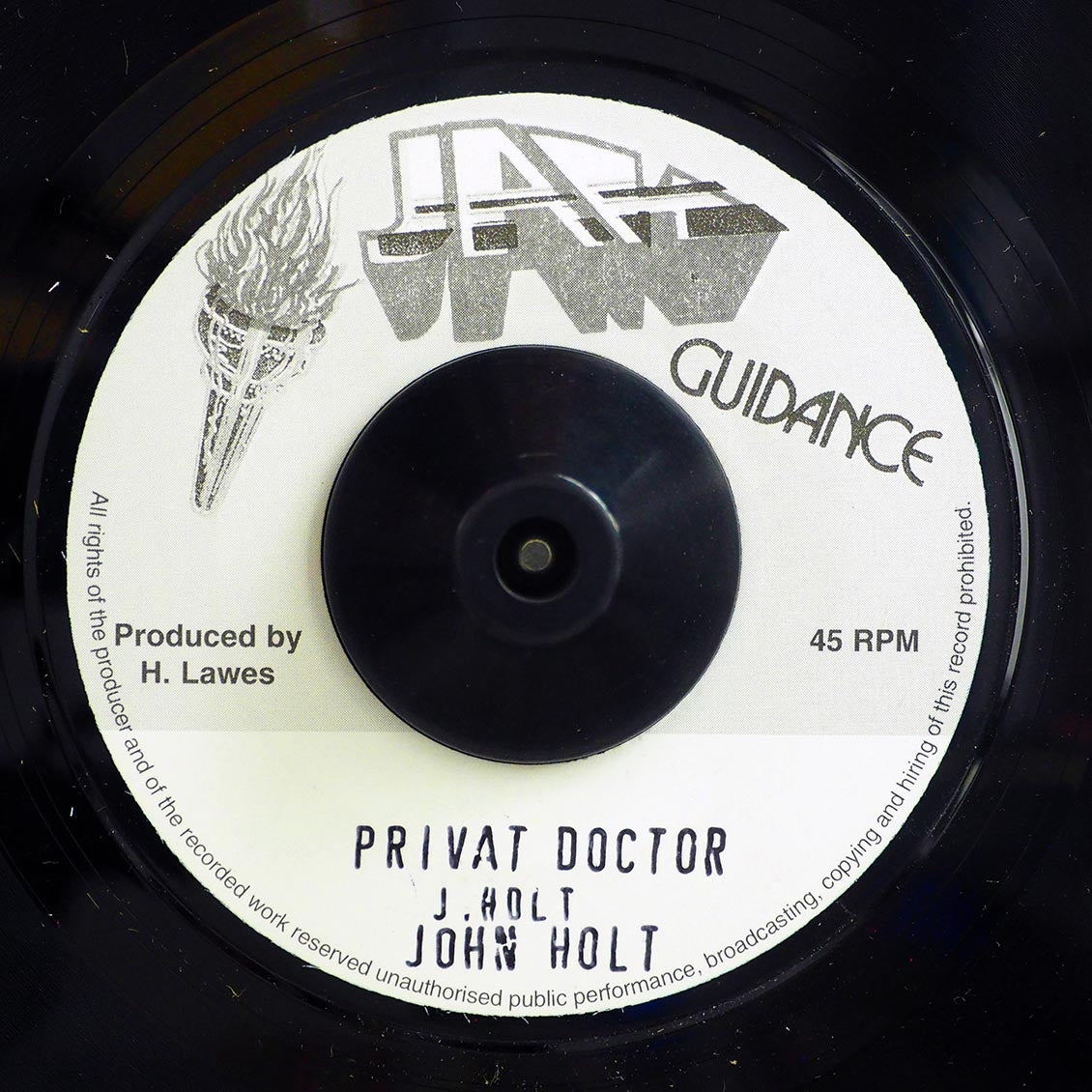 John Holt - Private Doctor  /  John Holt - Beach Party [New] [New Vinyl 7"]