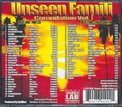 Various - Unseen Family Compilation Volume 1 (53 tracks) (2xCD) [New CD]