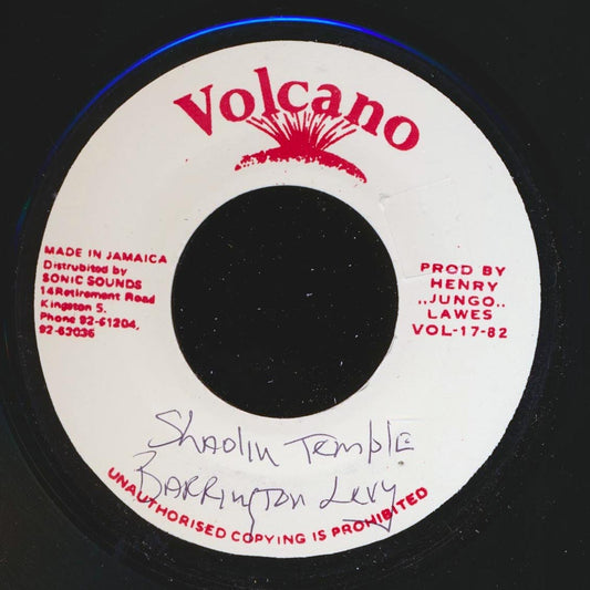 Barrington Levy - Shaolin Temple  /  Roots Radics - Version [New] [New Vinyl 7"]