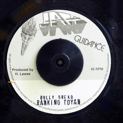Toyan - Bully Dread  /  Roots Radics - Armagideon Version [New Vinyl 7"]