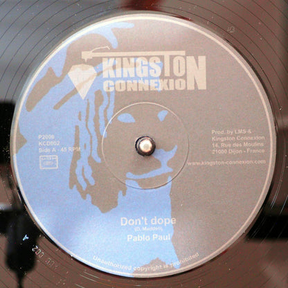 Pablo Paul - Don't Dope  /  Ras Henry - Happy Home; Zap Pow Band - Happy Dub [New Vinyl 12"]