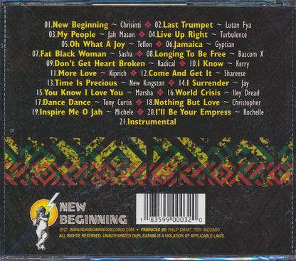 Lutan Fyah, Gyptian, Jah Mason, Iley Dread, Etc. - New Beginning (21 tracks) [New CD]