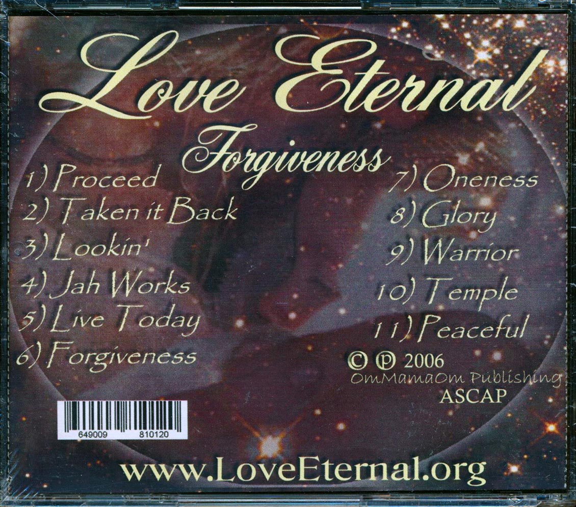 Love Eternal - Forgiveness [New CD]
