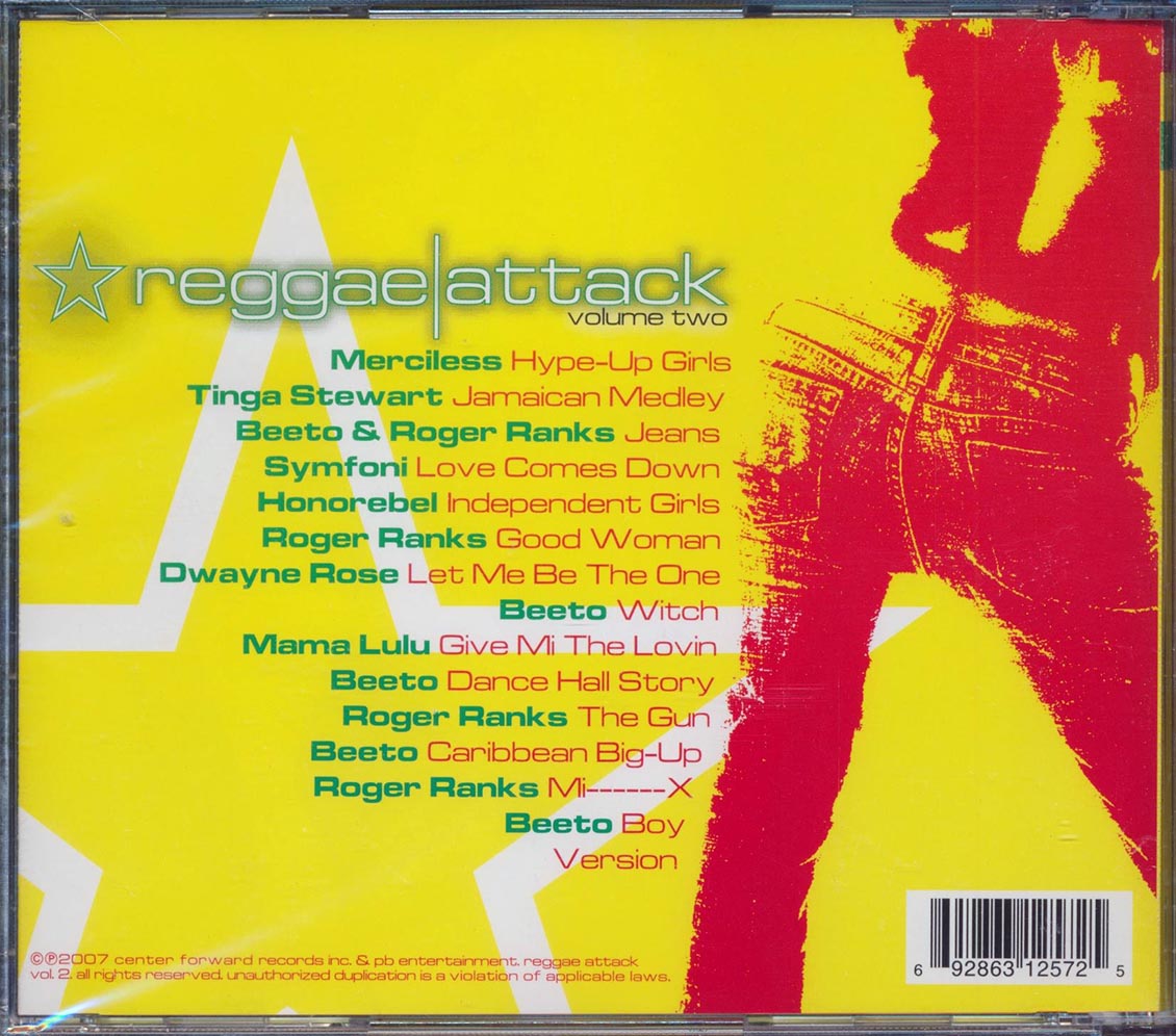 Merciless, Tinga Stewart, Roger Ranks, Etc. - Reggae Attack Volume 2 [New CD]