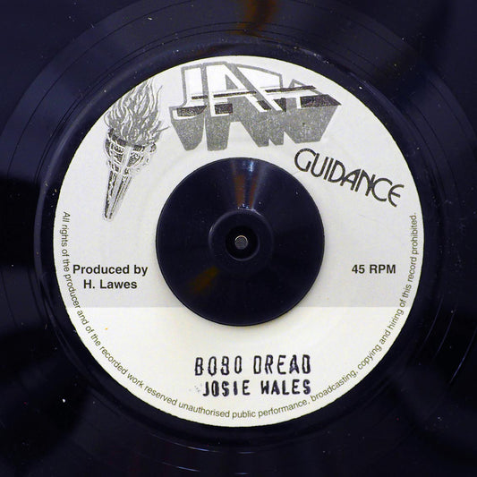 Josey Wales - Bobo Dread  /  Roots Radics - Version (rhythm: "Prison Oval Rock") [New] [New Vinyl 7"]