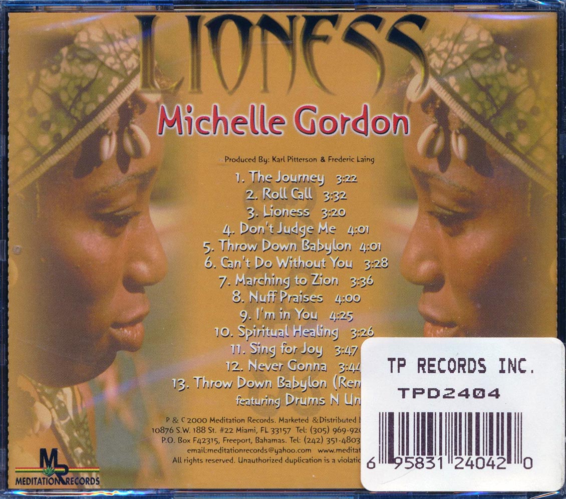 Michelle Gordon - Lioness [New CD]
