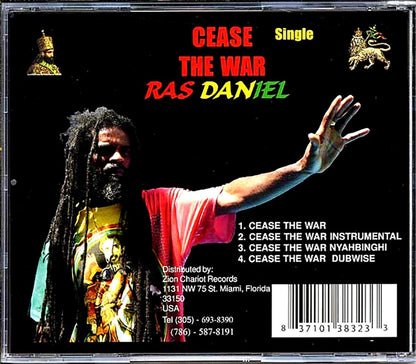 Ras Daniel - Cease The War [New CD]