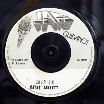Wayne Jarrett - Chip In  /  Roots Radics - Version (rhythm: "Chip In/Unmetered Taxi") [New Vinyl 7"]
